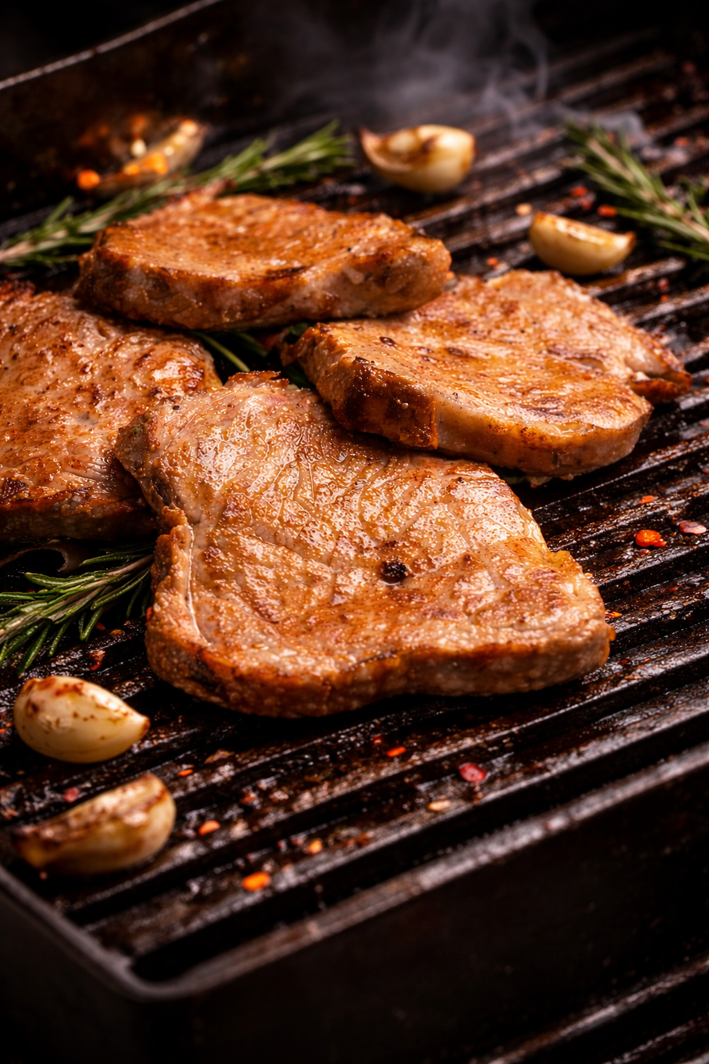 Specialità alla griglia di carne e pesce